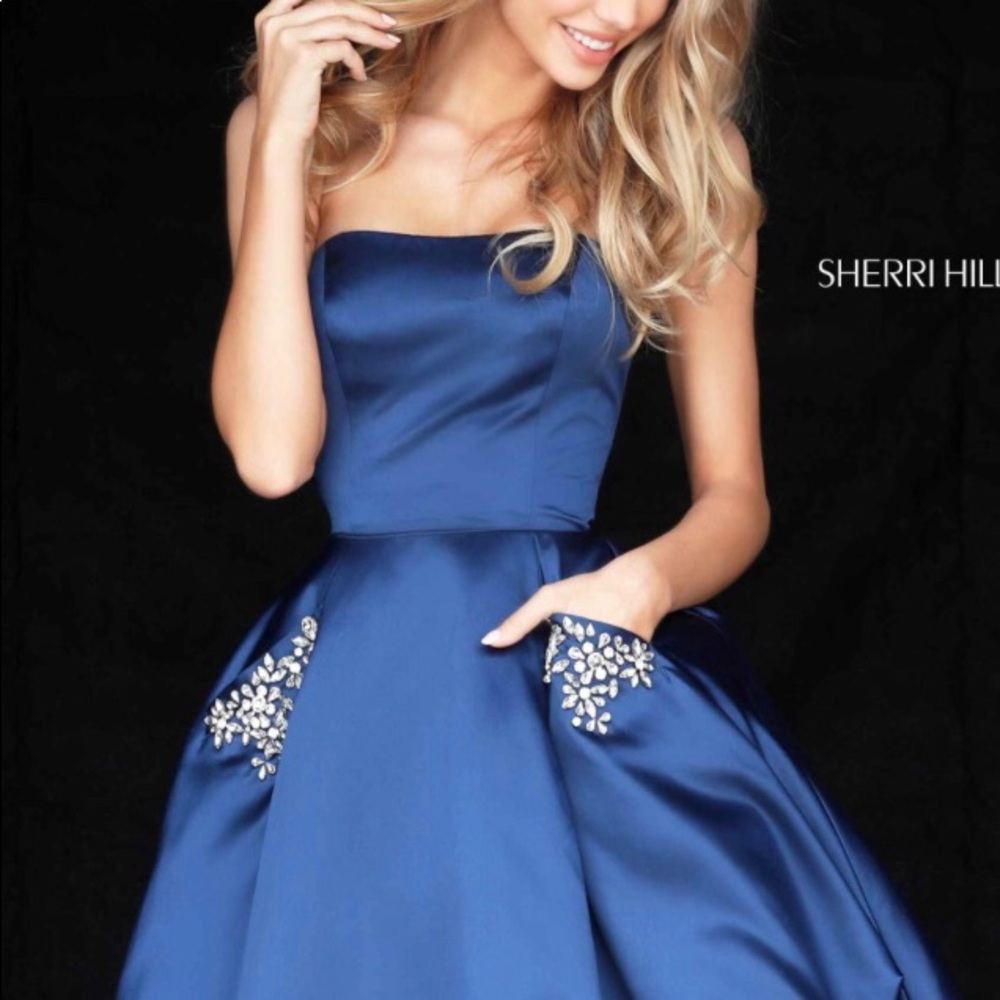 Sherri Hill Powder Blue cocktail dress